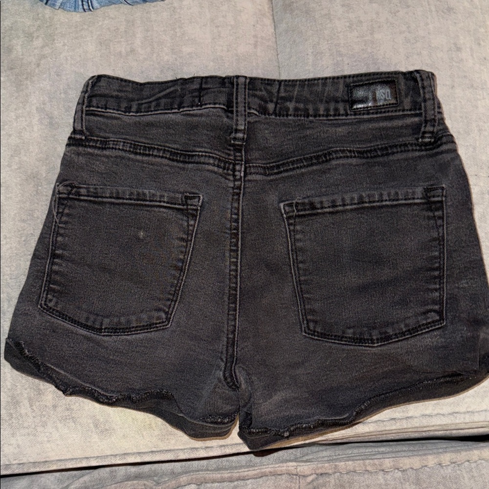 RSQ Black Denim Jean Shorts